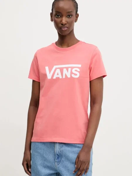 Тениска Vans оранжево