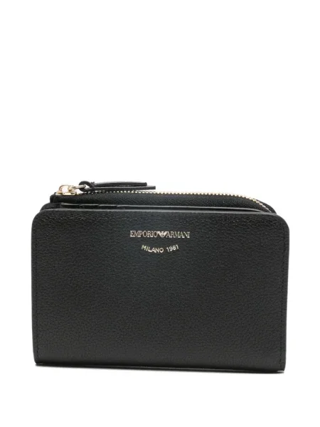 Portofel Emporio Armani din piele negru