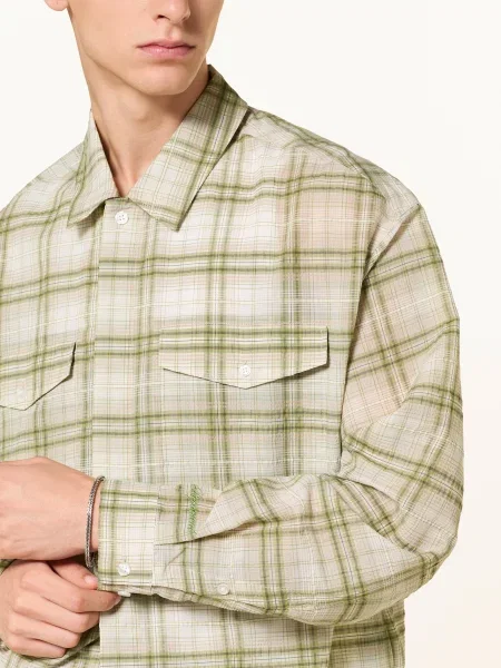 Represent Košile Regular Fit světle tmavě zelená