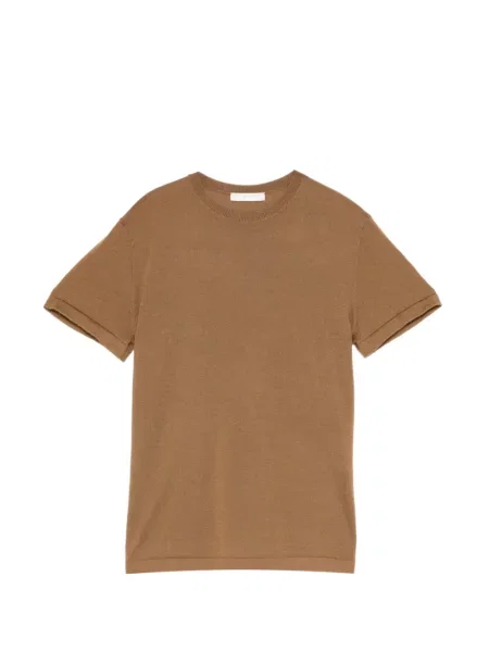 Μπλούζα Co Collection κασμίρ καφέ