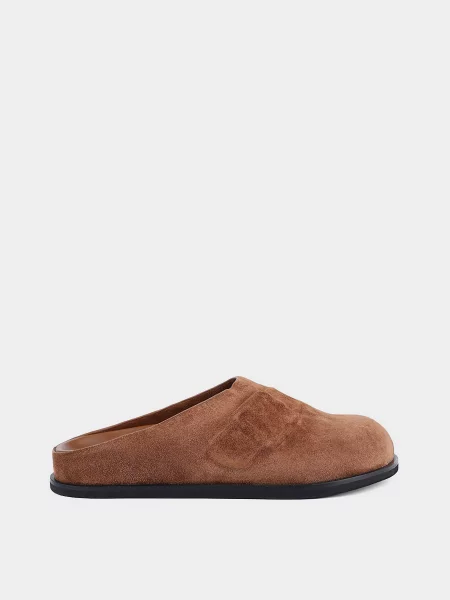 Велюрові Мюлі MIRATON бежевий