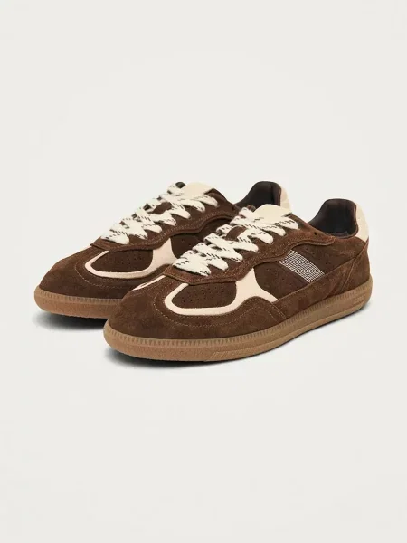 Alohas Sneakers | piele întoarsă maro
