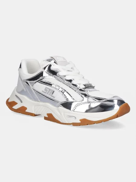 Steve Madden sneakers Sneak Peak-E argintiu