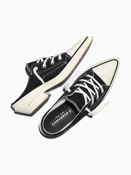 Converse papucs Chuck 70 De Luxe Pointed Mule fekete