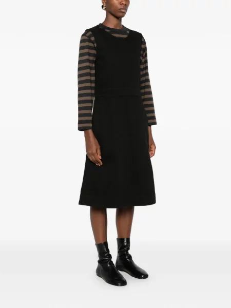Rochie midi Margaret Howell negru