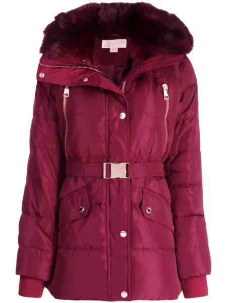 Palton Michael Michael Kors din piele negru