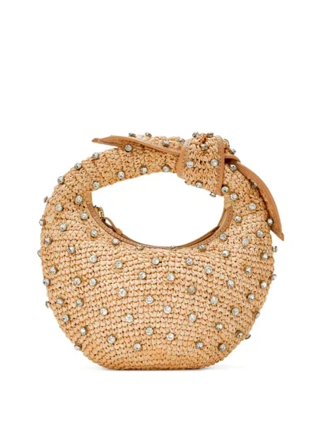 Geantă Poolside de cristal maro