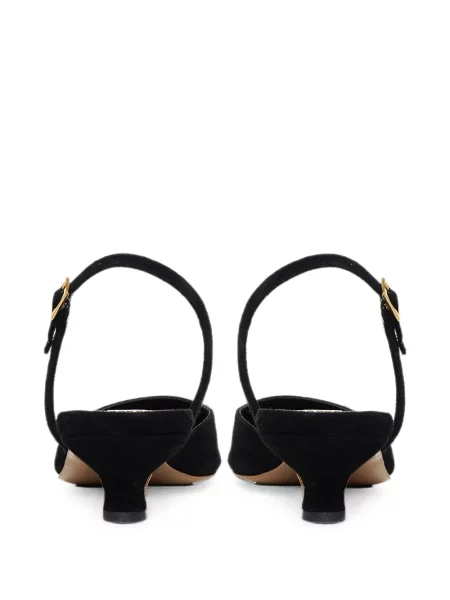 Pantofi cu toc Ginissima slingback negru