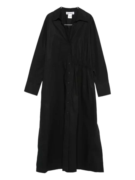 Sukienka maxi Dkny do kolan garniturowa czarna