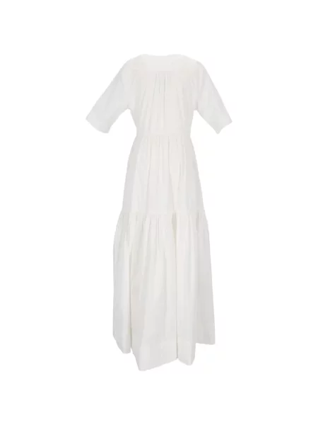 Rochie maxi P.a.r.o.s.h. plic alb