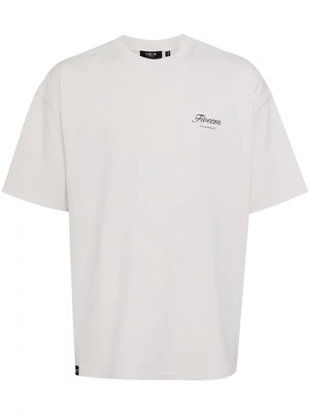 Тениска Five Cm с принт сиво