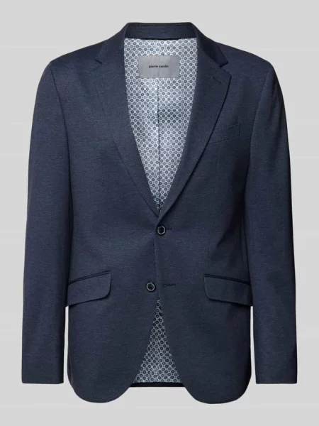Marynarka zapinana na dwa o kroju regular fit z z patką model ‘Lukas’ Pierre Cardin