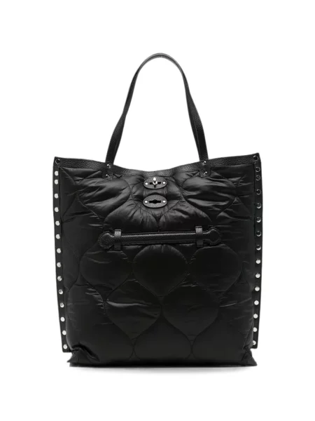 Matlasat geantă shopper Zanellato negru