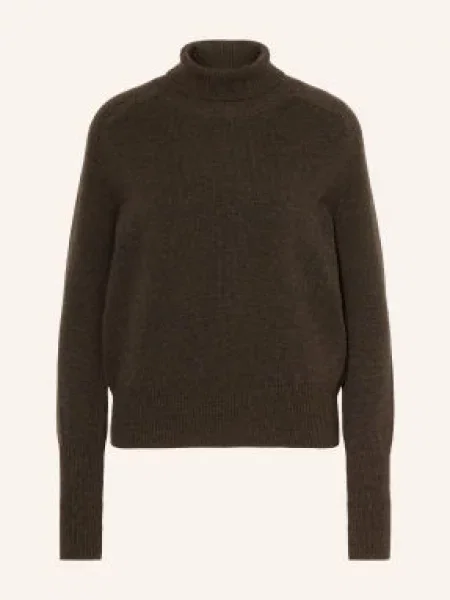 Victoria Beckham Rolák Marie Z Merino Vlny tmavě zelená