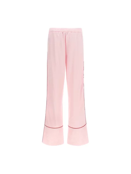 Satynowe spodnie Off-white białe