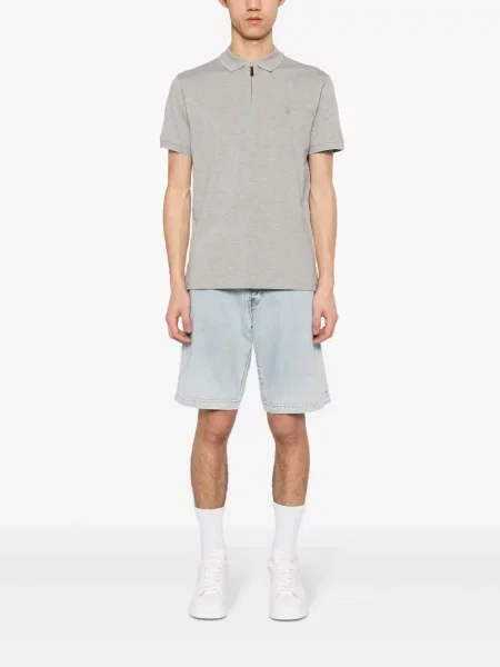 Kožená kšiltovka Polo Ralph Lauren s výšivkou bílá