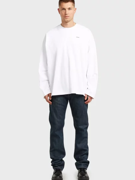 Лонгслив G-star Raw из джерси белый
