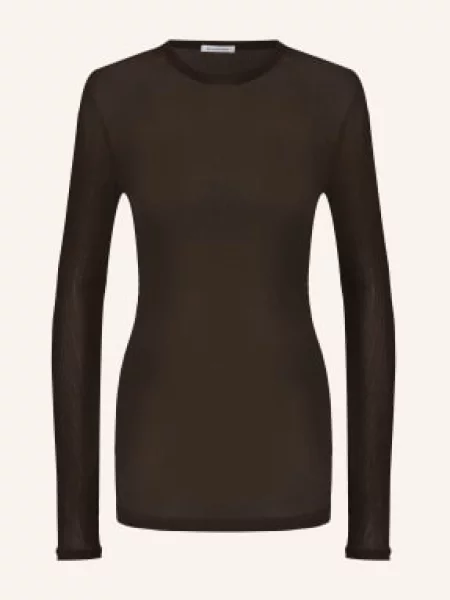 Acne Studios Koszulka Z Długim Rękawem braun