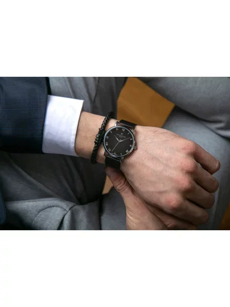 Ceas Philipp Blanc negru