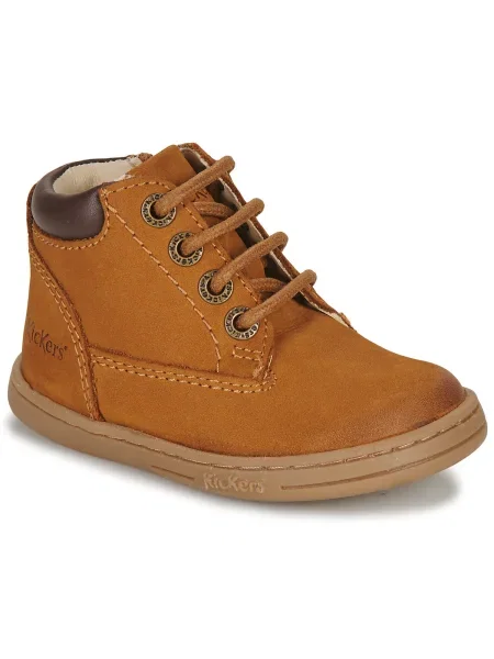 Pantofi copii Kickers maro