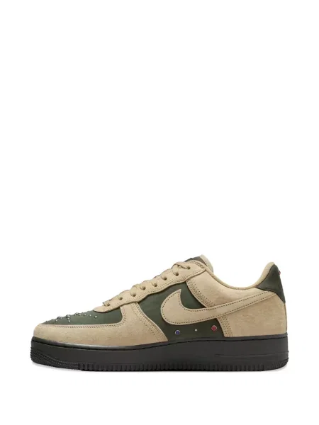 Sneakerși Nike Air Force 1 cu model piele de șarpe verde