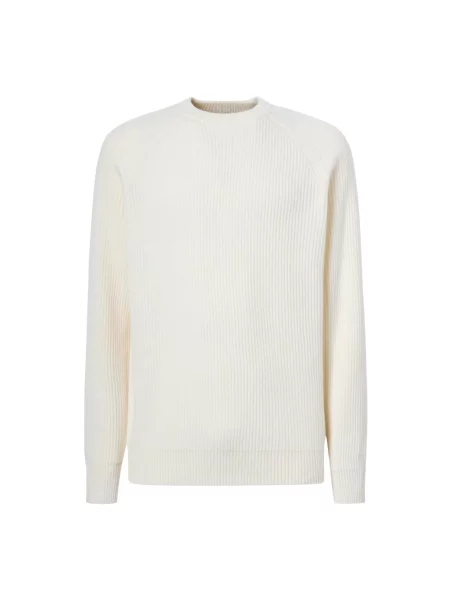 Sweter Mc2 Saint Barth wełniany biały