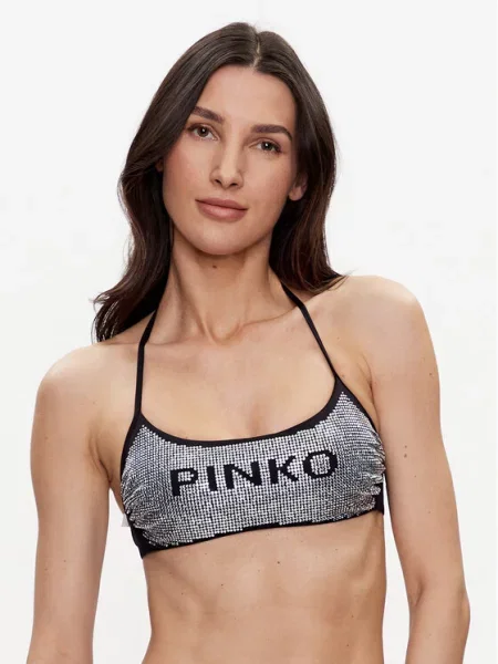 Gornji del bikini Pinko srebrna