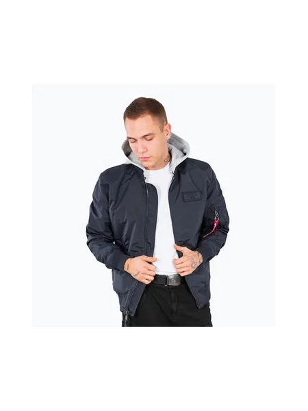 Куртка Alpha Industries TT Two Tone Hood реп.синій синій