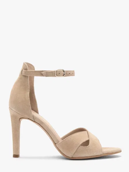 Замшеві Босоніжки RYLKO бежевий