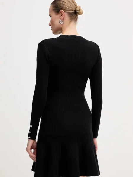 Morgan Rochie tricotat negru