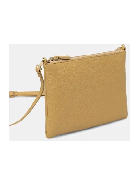 Coccinelle torebka crossbody skórzana BEST CROSSBODY żółta