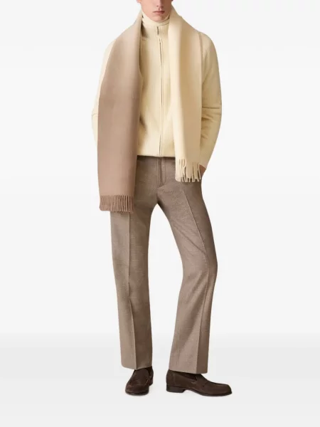Pantaloni Lardini cu model pepito maro