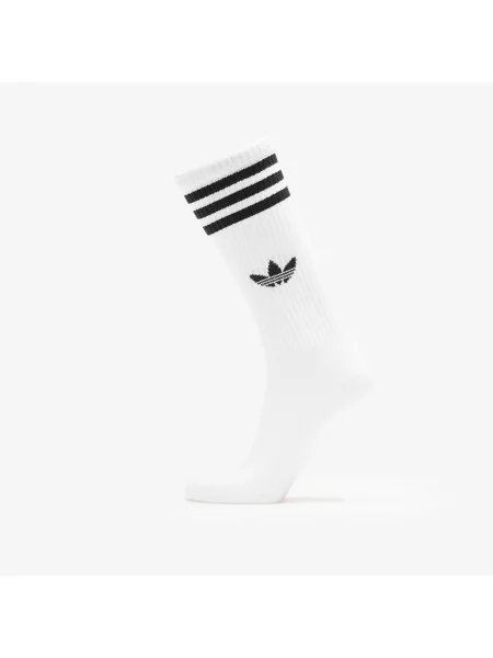 Skarpety Adidas Originals z nadrukiem białe