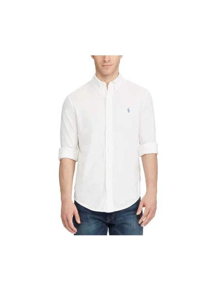 Koszula casualowa z bawełny Polo Ralph Lauren biała