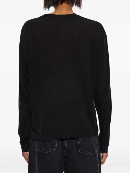 Lung tricou Agolde negru