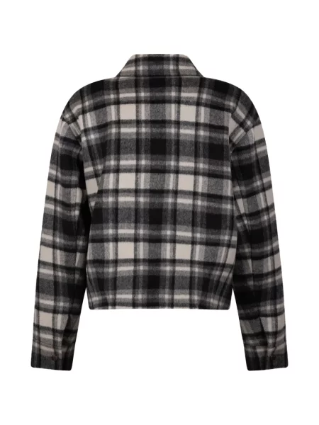 Geacă Woolrich în carouri negru