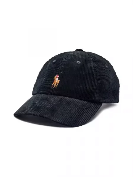 POLO RALPH LAUREN Șapcă baseball CORDUROY negru