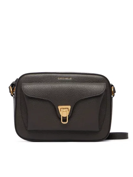 Coccinelle Ročna torba Coccinelle Beat Soft E1 15 02 01 Khaki rjava