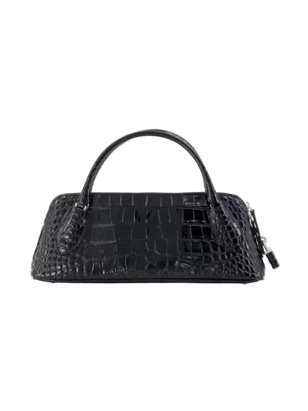 Top Tory Burch skórzany czarny