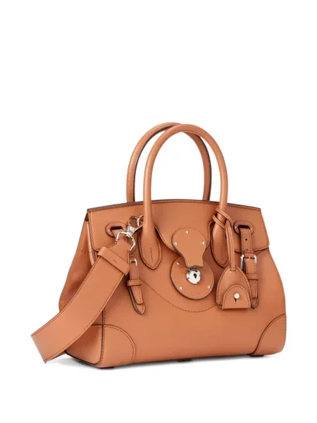 Geantă shopper Ralph Lauren Collection maro