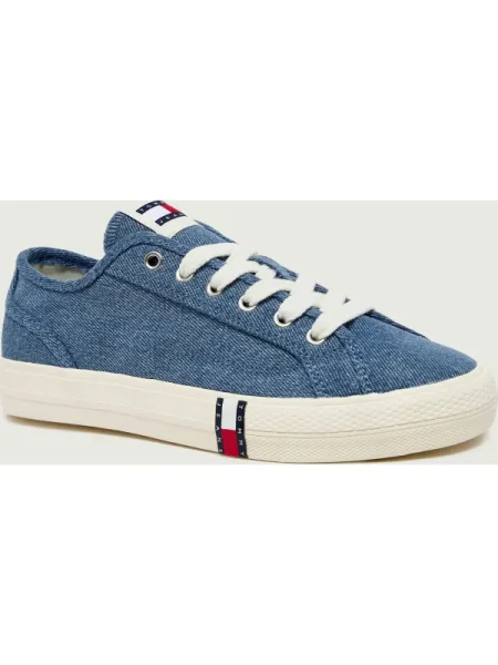 Sneakerși Tommy Jeans albastru