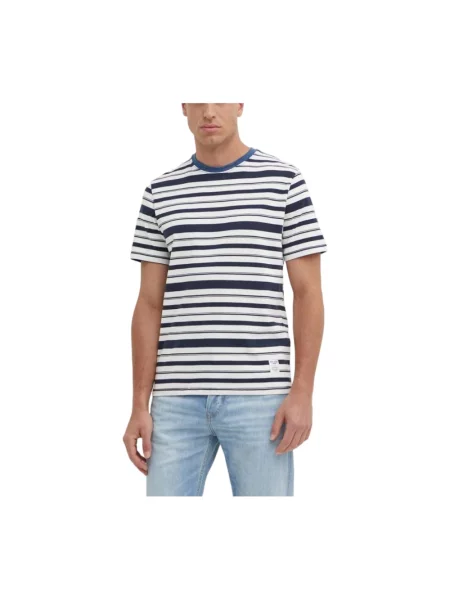 Koszulka Pepe Jeans klasyczna niebieska