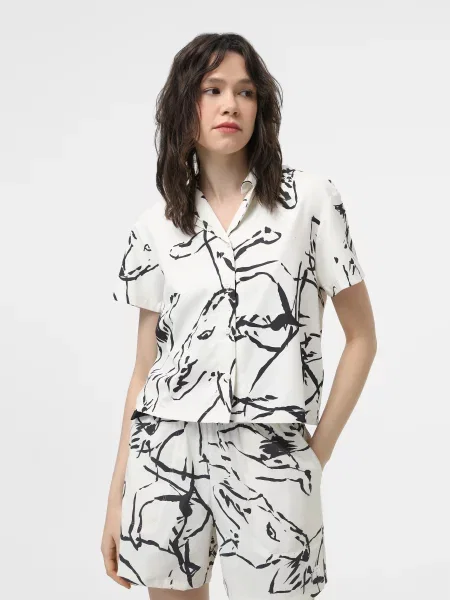 Сорочка The North Face First Trail S/S Shirt нейлон/еластан білий