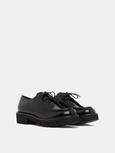 Кожаные туфли Emporio Armani черные
