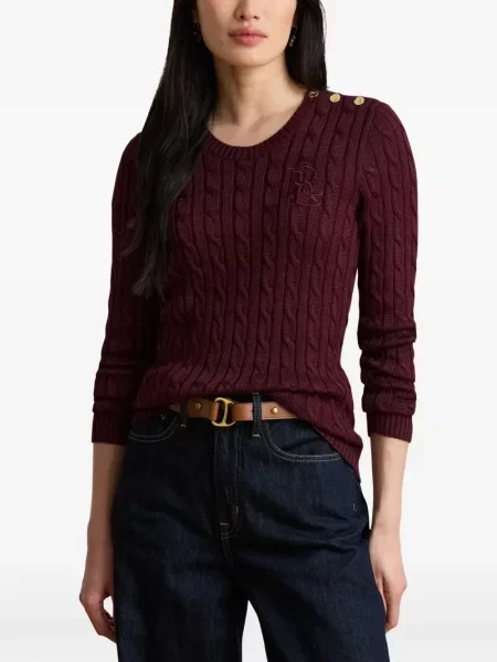 Pulover Lauren Ralph Lauren roșu