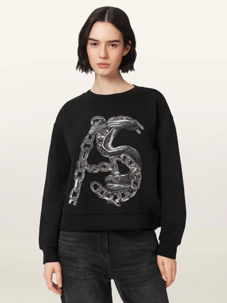 Hanorac Allsaints alb