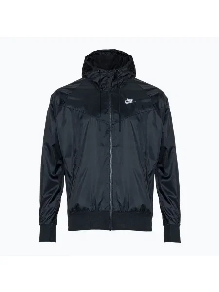 Jachetă Nike Sportswear Windrunner pentru bărbați alb/negru alb