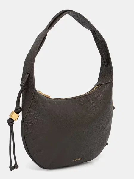 Geanta hobo Coccinelle din piele verde