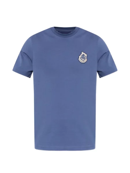 Tricou Moncler cu autograf albastru