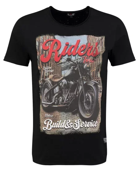 Key Largo Tricou Tour mai multe culori negru